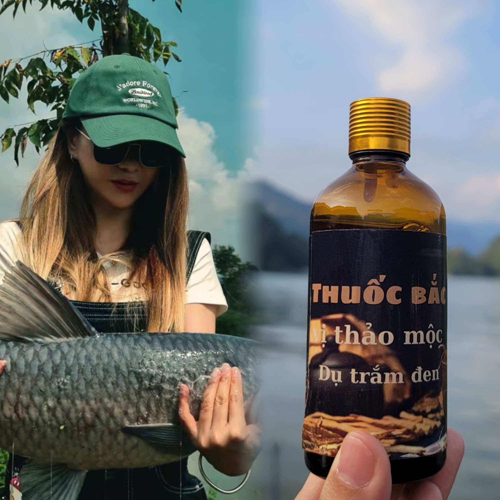 Thuốc bắc T1 đặc biệt, siêu dụ cá trắm đen - 100ml