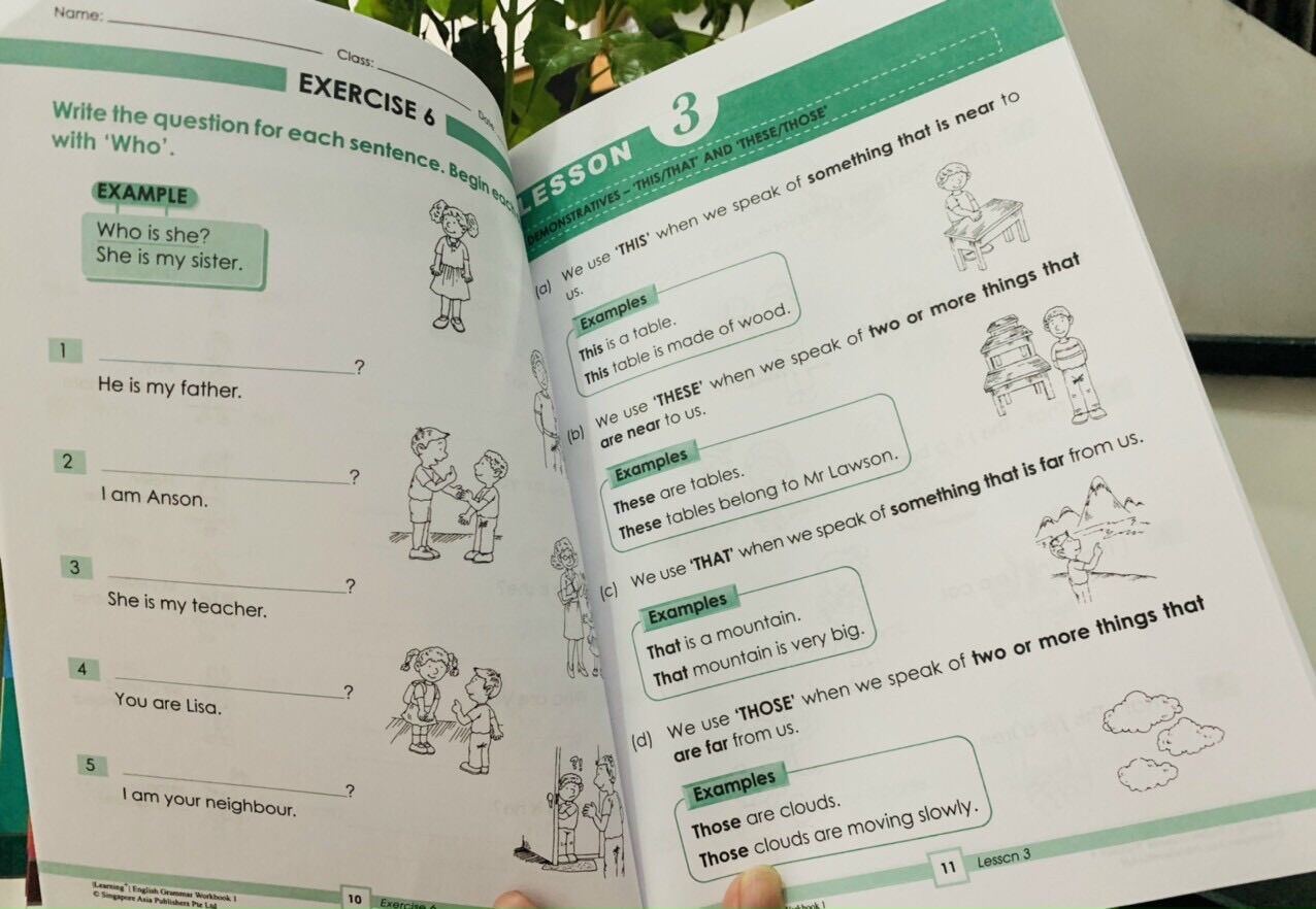 Bộ 6 quyển SAP Learning Grammar
