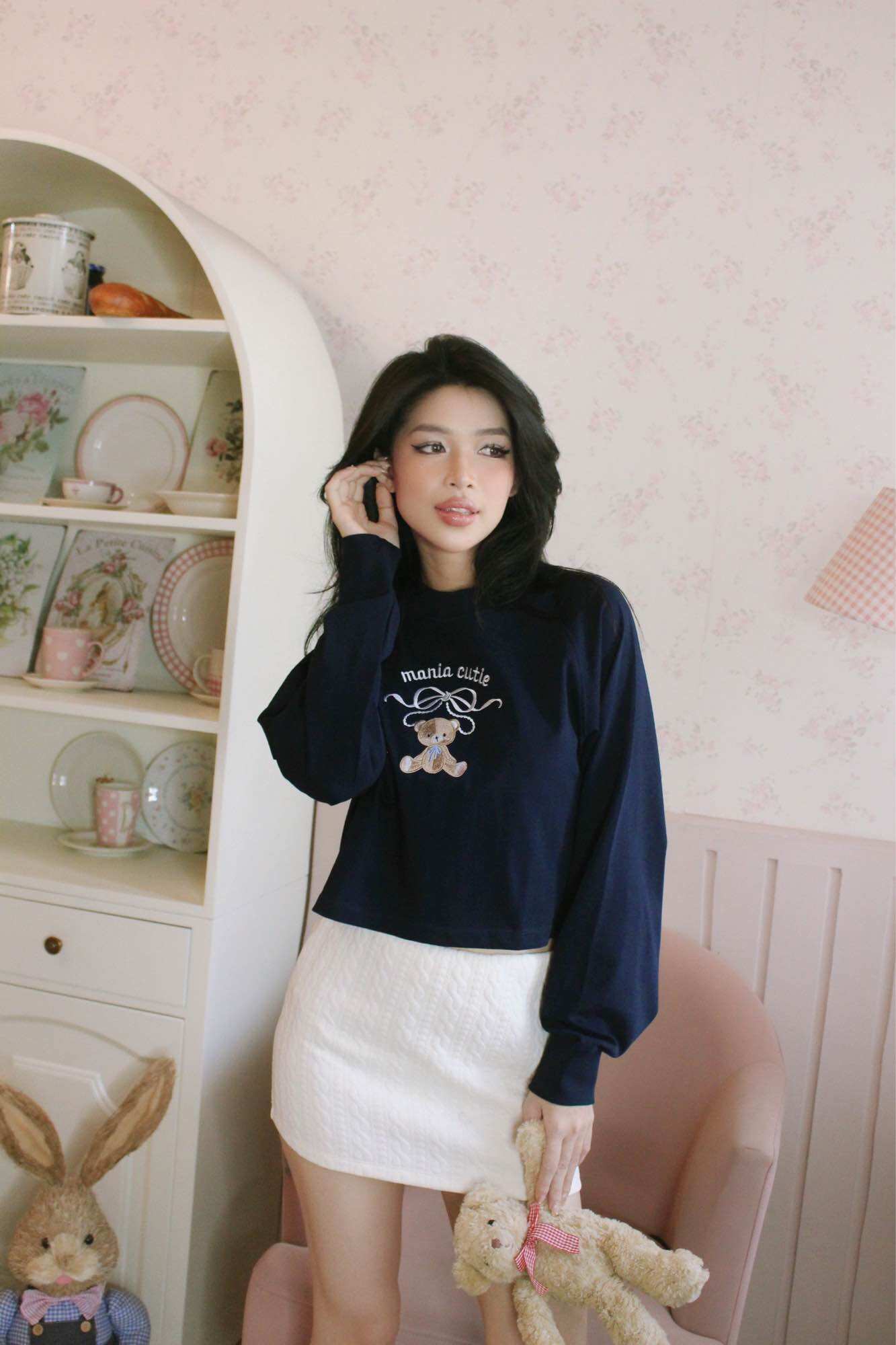 FLICKA SKIRT VÁY THUN - Mania Cutie