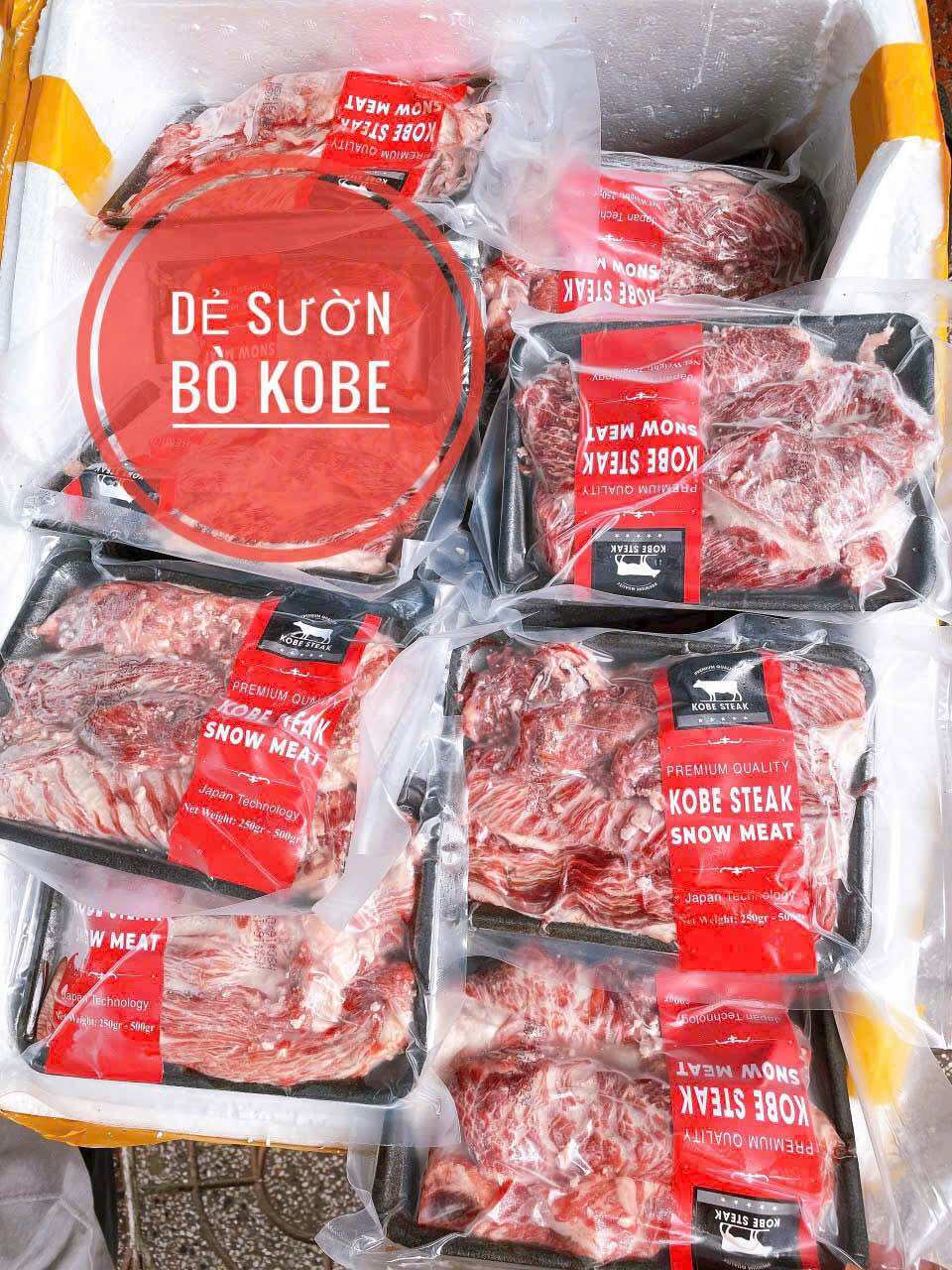 0.5kg Aukobe Australian Beef Ribs (Imported Goods)