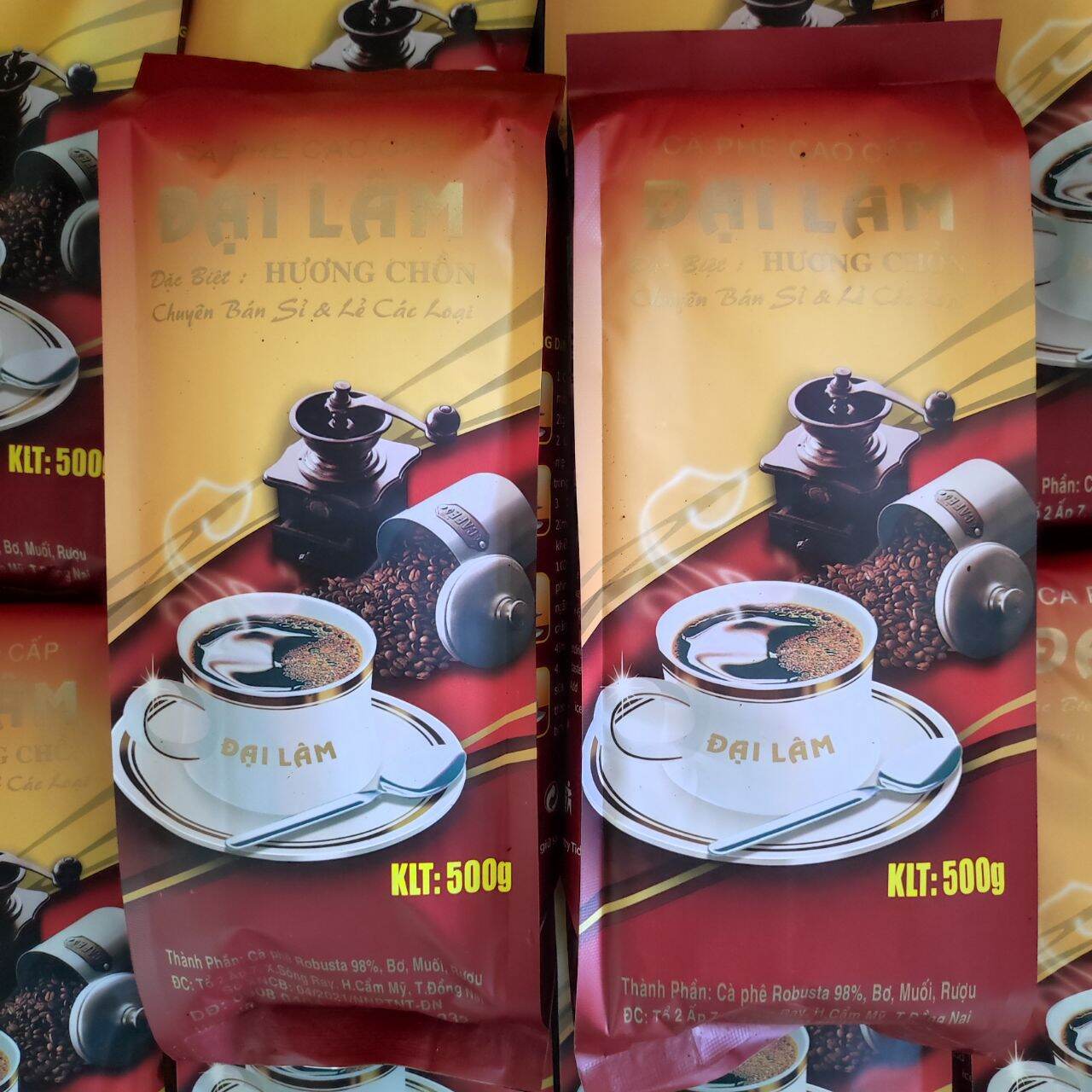 Gói 500g cà phê pha phin cao cấp hương chồn