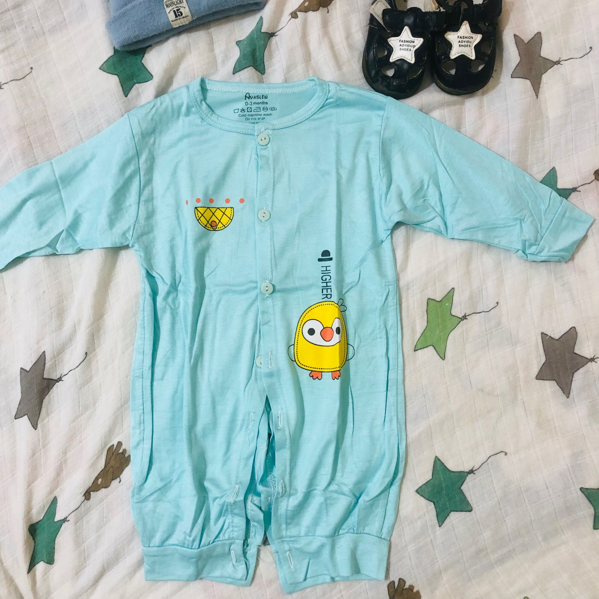 Bộ body dài cho bé 0-9m