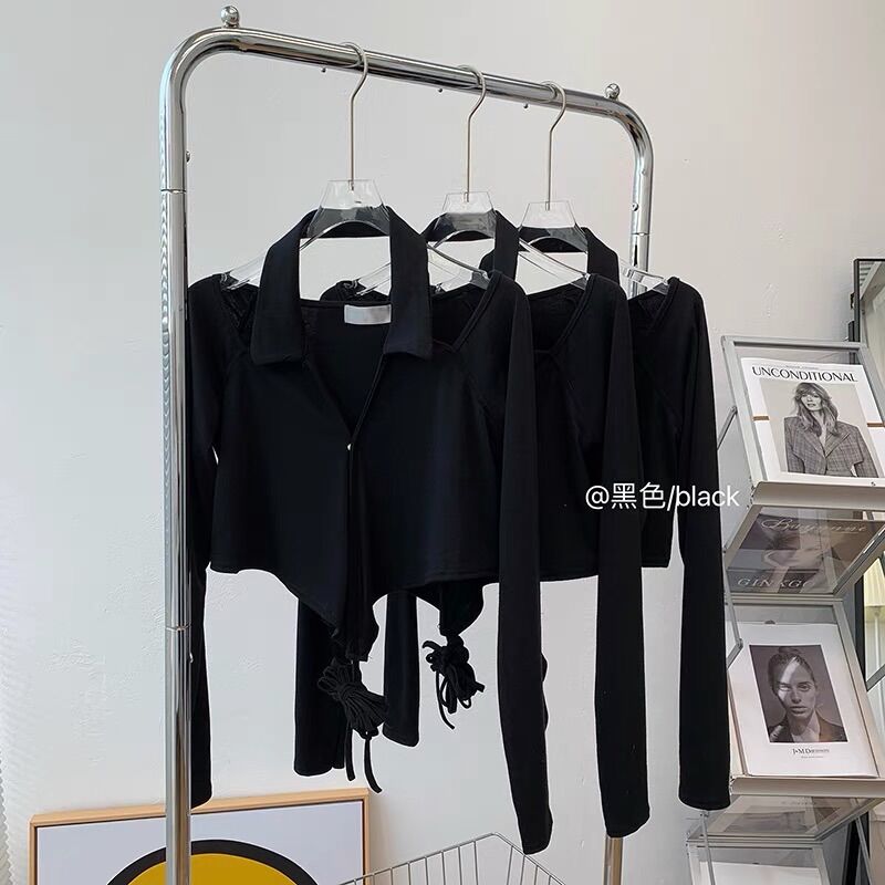 👽CROPTOP PETTER RÚT DÂY 2 BÊN