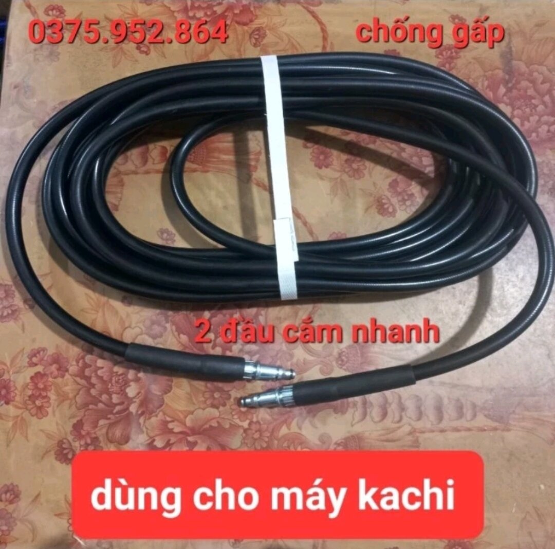 Dây rửa xe cho máy rửa xe kachi mk192, mk168, mk227