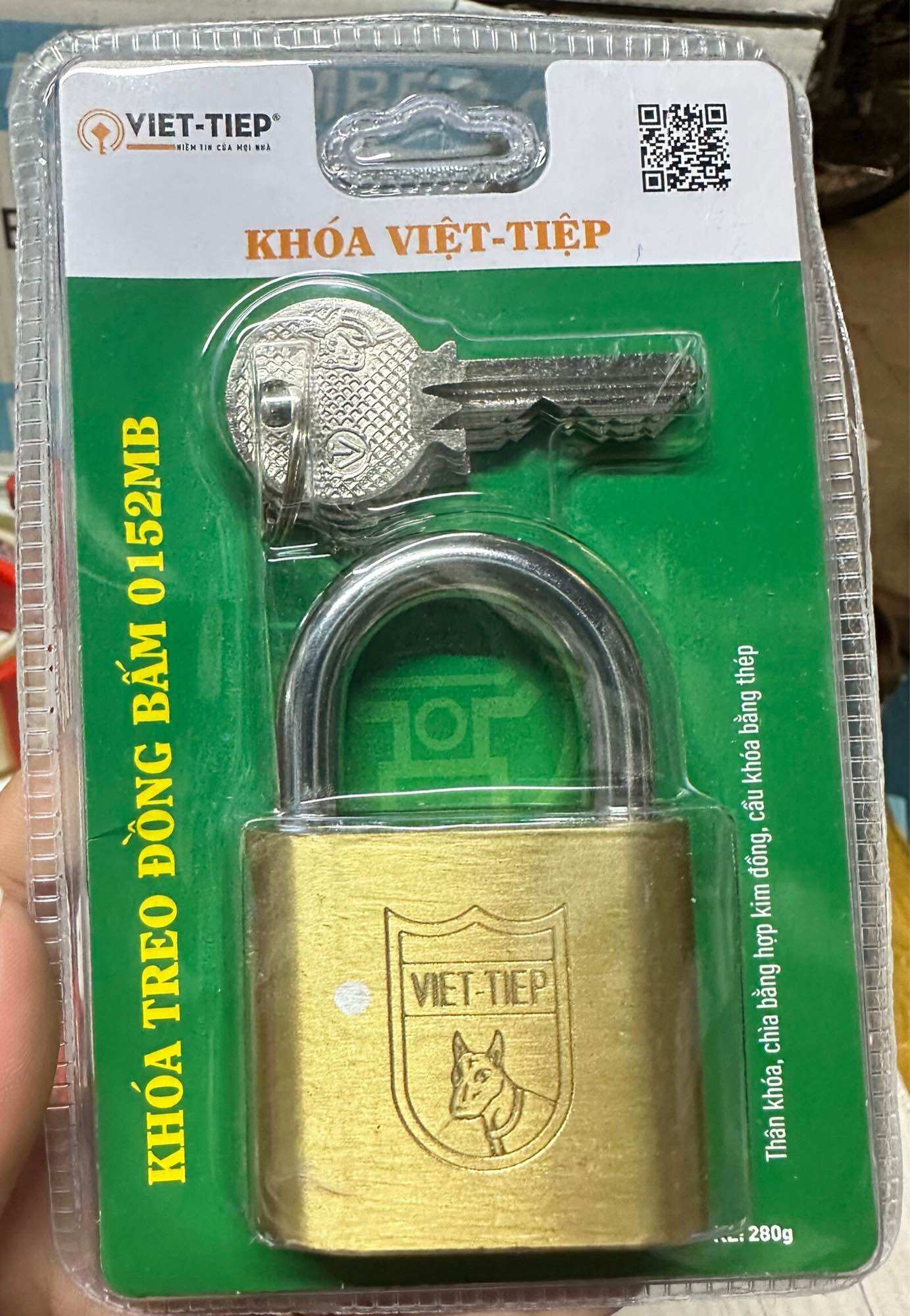 Khoá Việt Tiệp bấm 4p,5p,6p ( Hàng Công Ty )