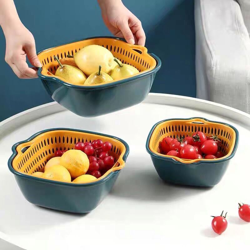 Sét rổ 6 món:3 rổ+3 chậu