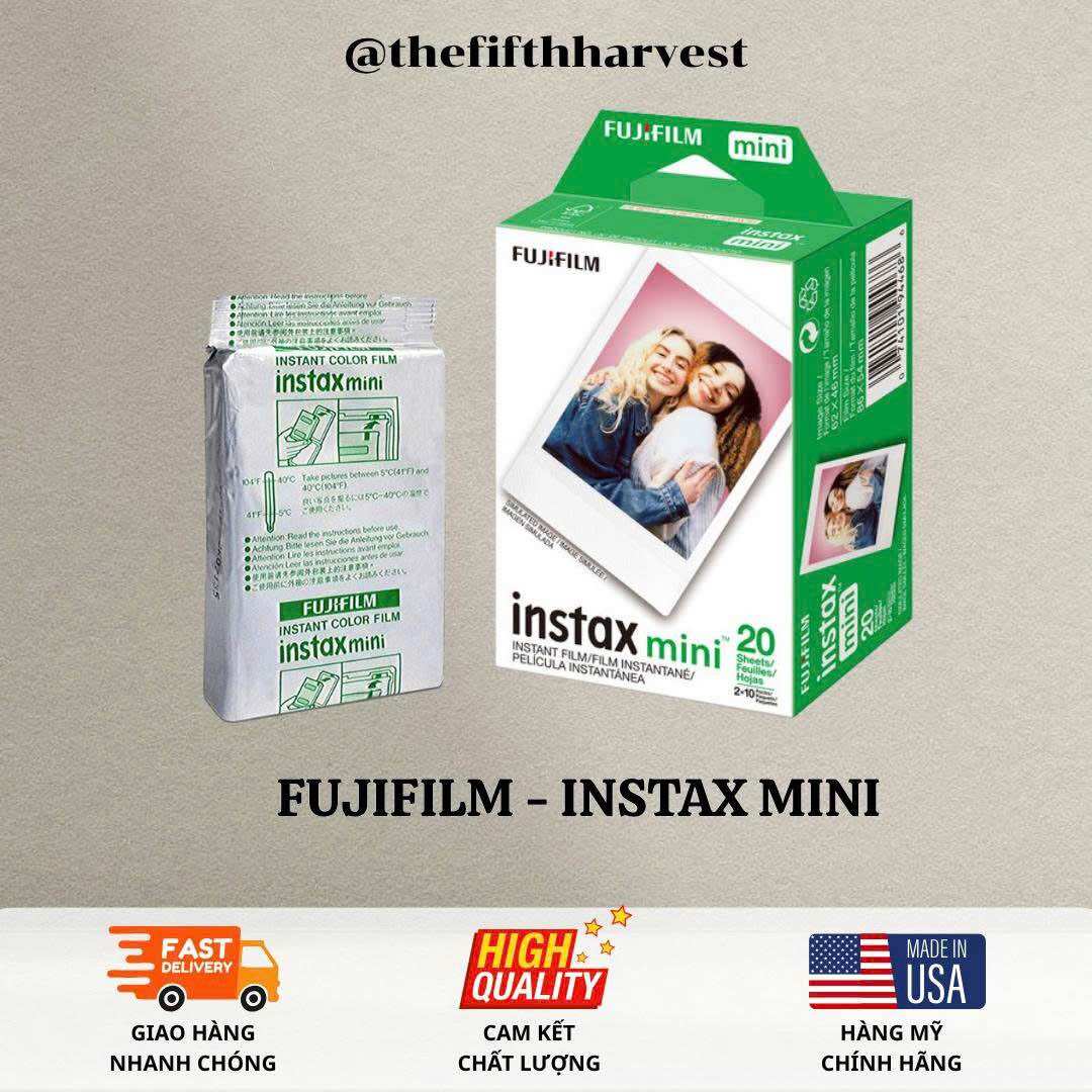[HÀNG MỸ] Fujifilm Instax Mini - Lẻ pack 10