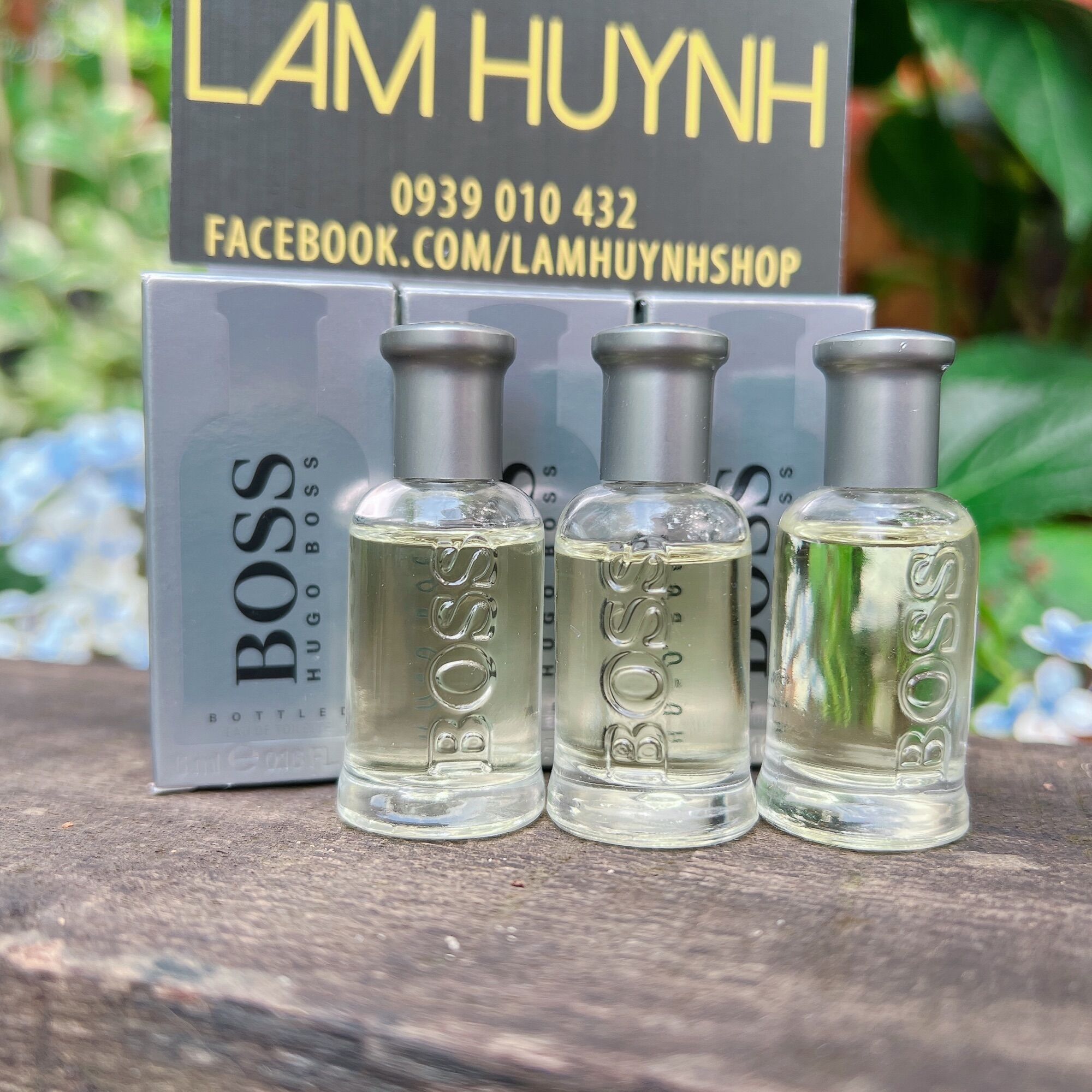 [ CHÍNH HÃNG] Nước hoa mini Nam HUGO BOSS EDT 5ml