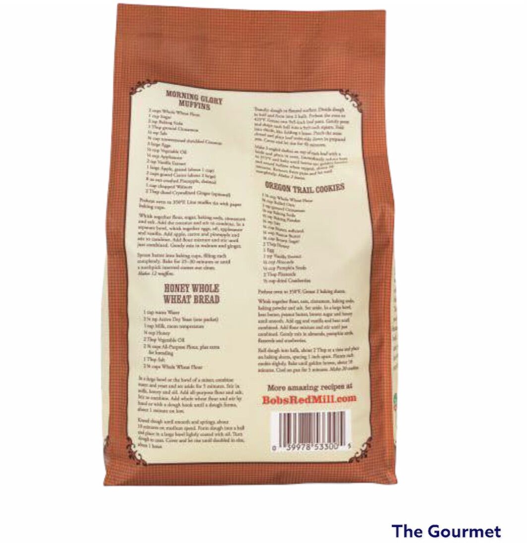 Bột Mì -  Bob's Red Mill Whole Wheat Flour 2.27kg