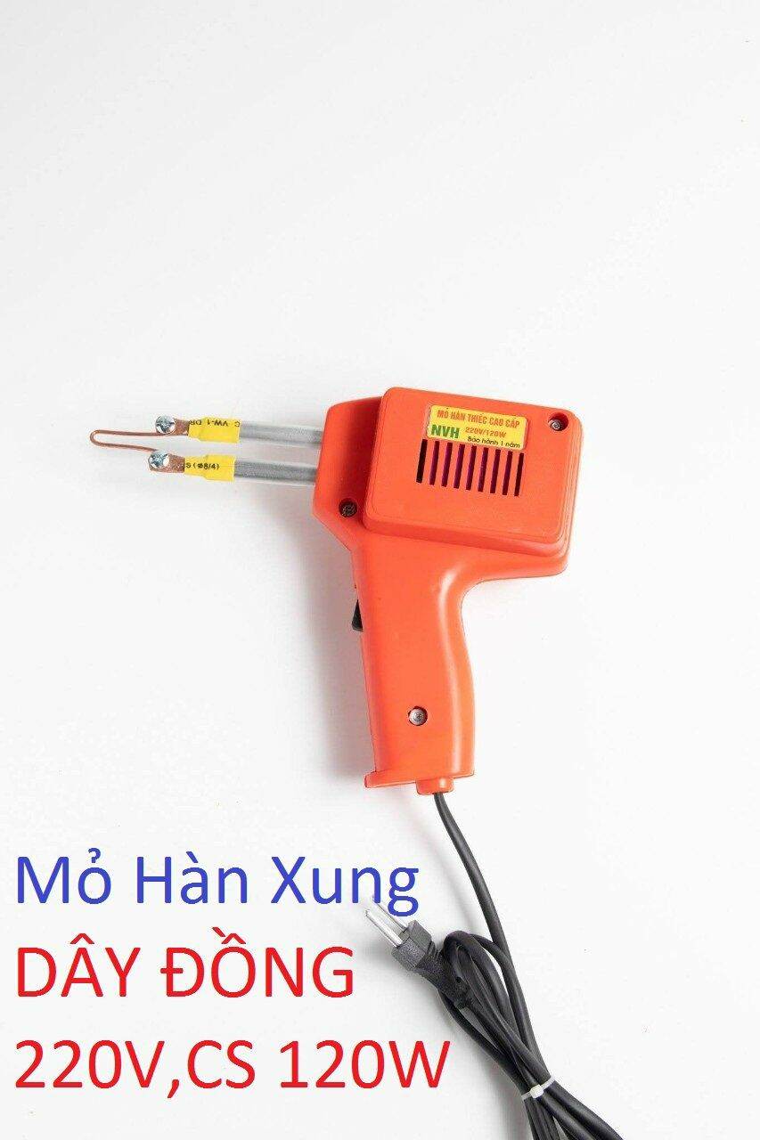 Mỏ hàn xung (tặng thiếc hàn,nhựa thông và mỏ đồng)