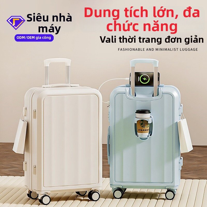 MLZH | Durable Security Multifunctional Travel Luggage Giá 740,000 Đồng*Miễn phí vận chuyển