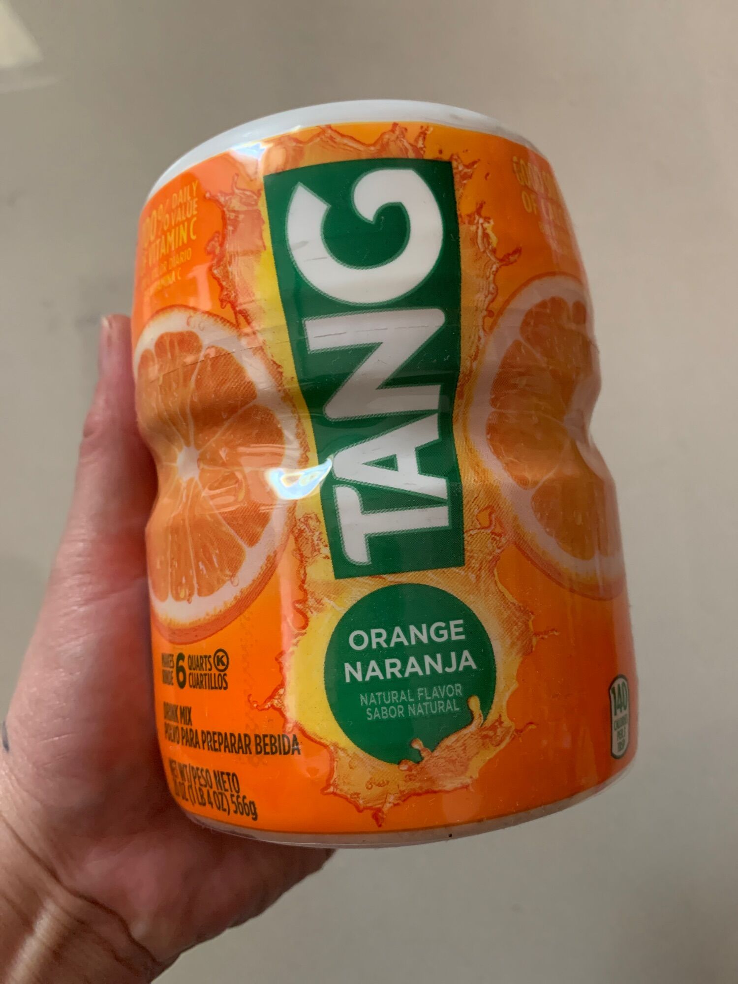 Bột cam tang mỹ 566g