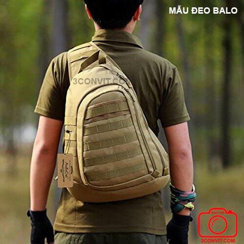Balo đeo chéo chiến thuật thời trang đa năng