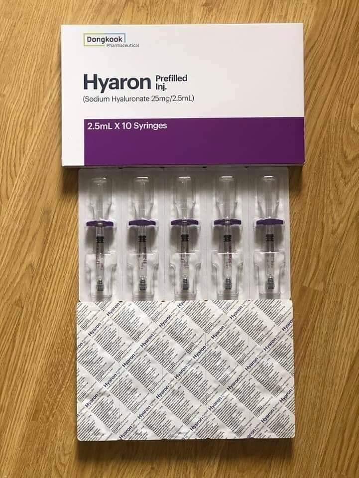 Lẻ 1 ống tiêm căng bóng da Hyaron Hàn Quốc