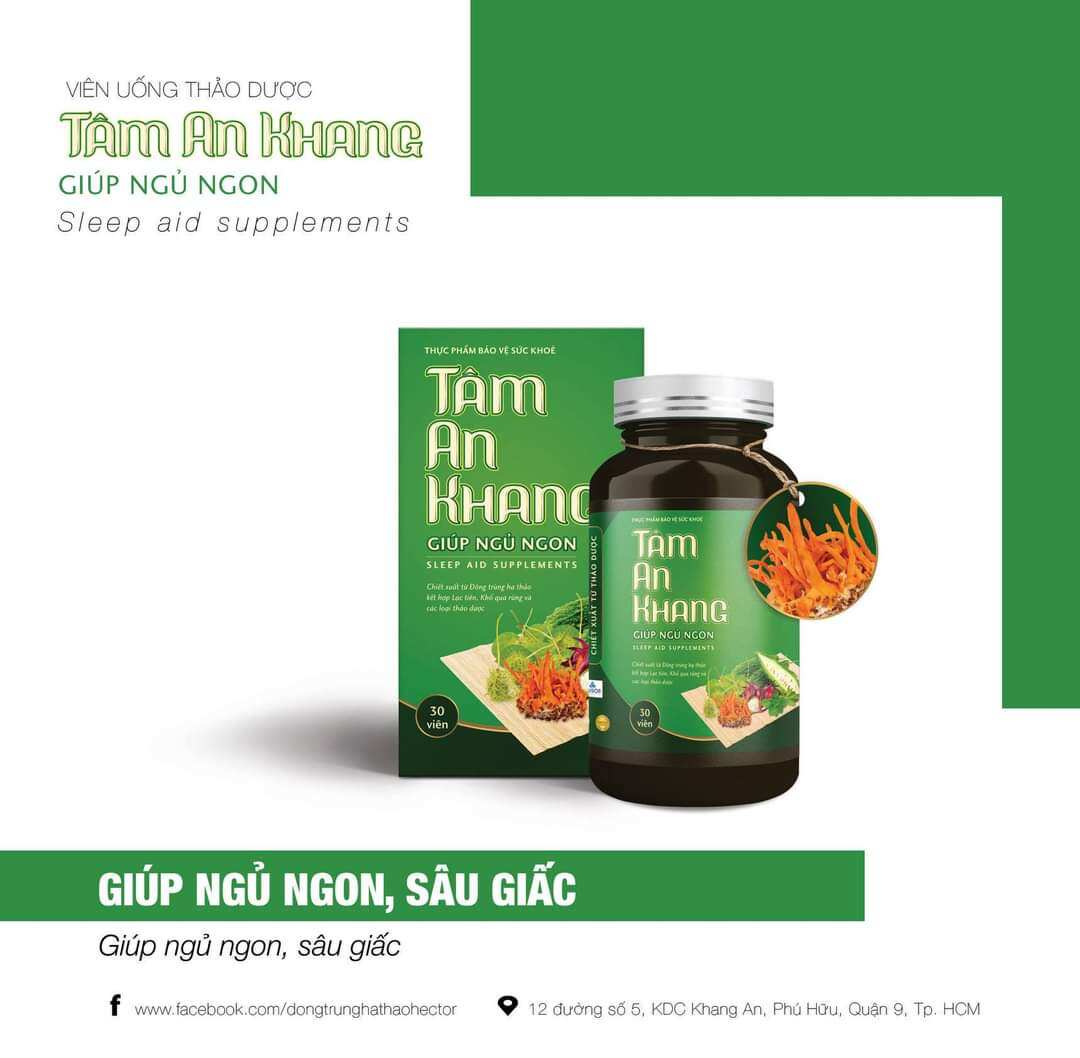 Tâm An Khang, giúp ngủ ngon