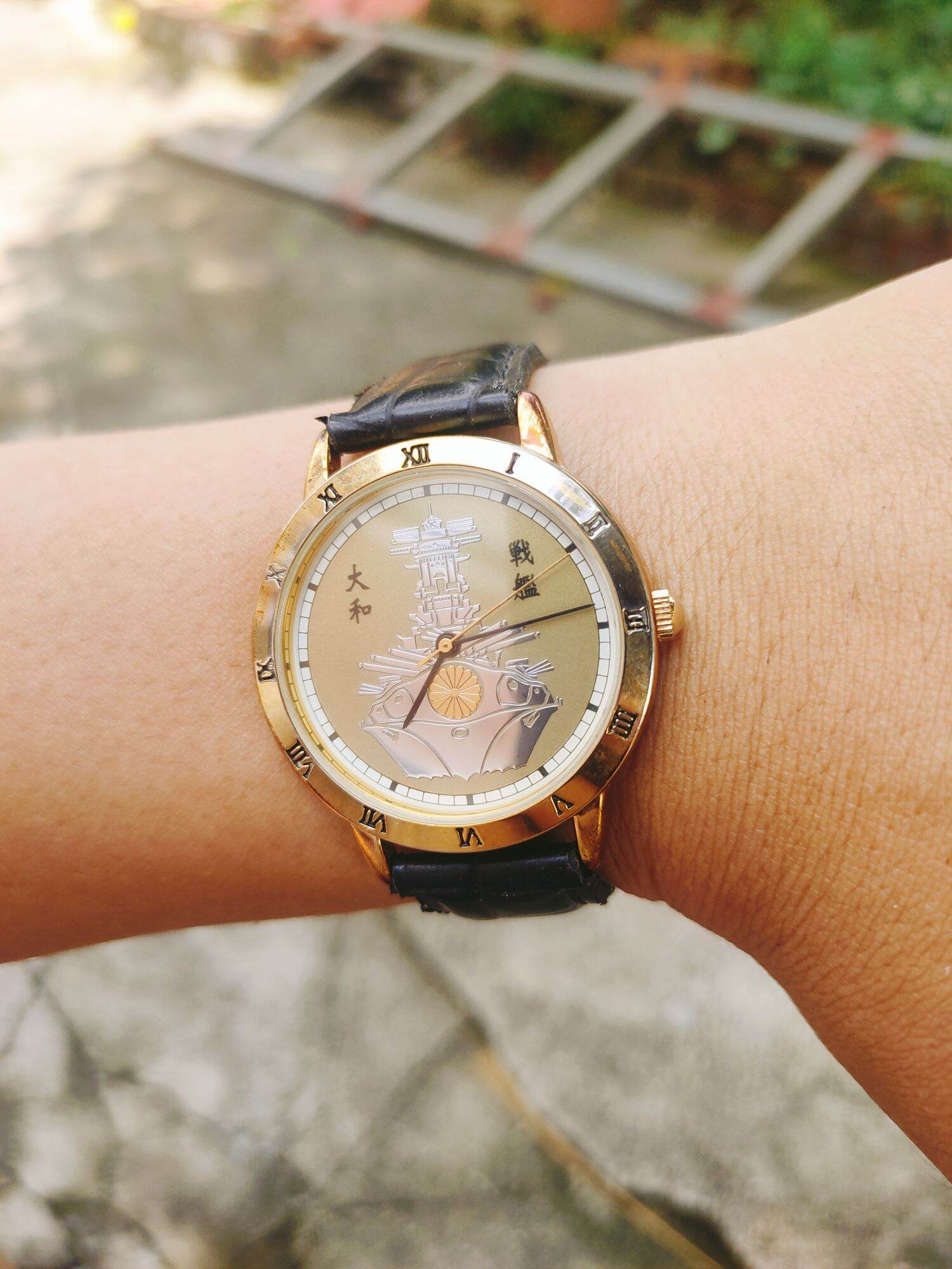 Đồng hồ nội đia nhật, size 38mm, dây da đẹp