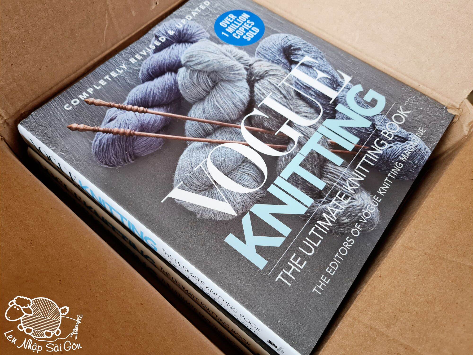 Sách hướng dẫn đan vogue knitting - the ultimate knitting book english - complete