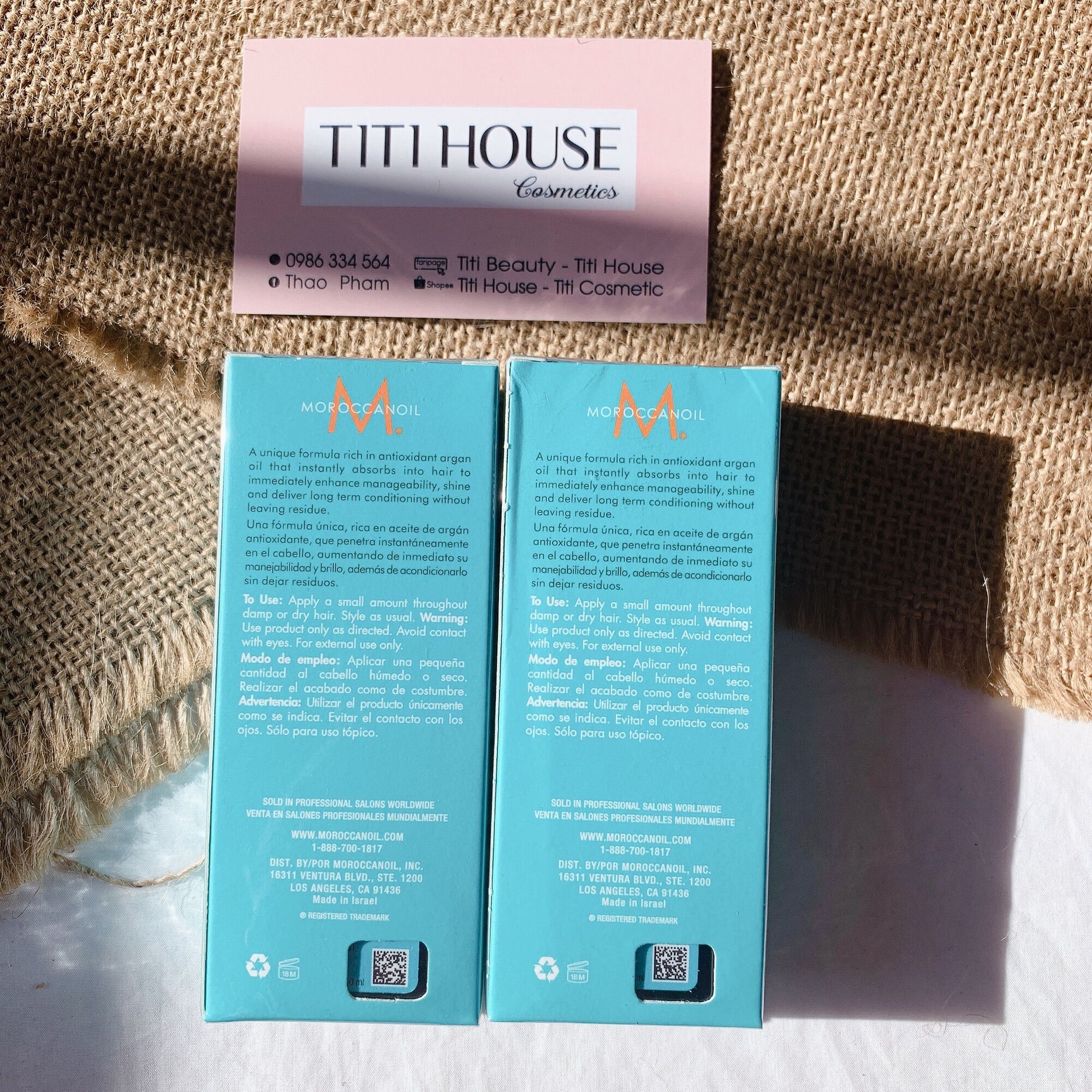 DƯỠNG TÓC TINH DẦU MOROCCANOIL 50ml