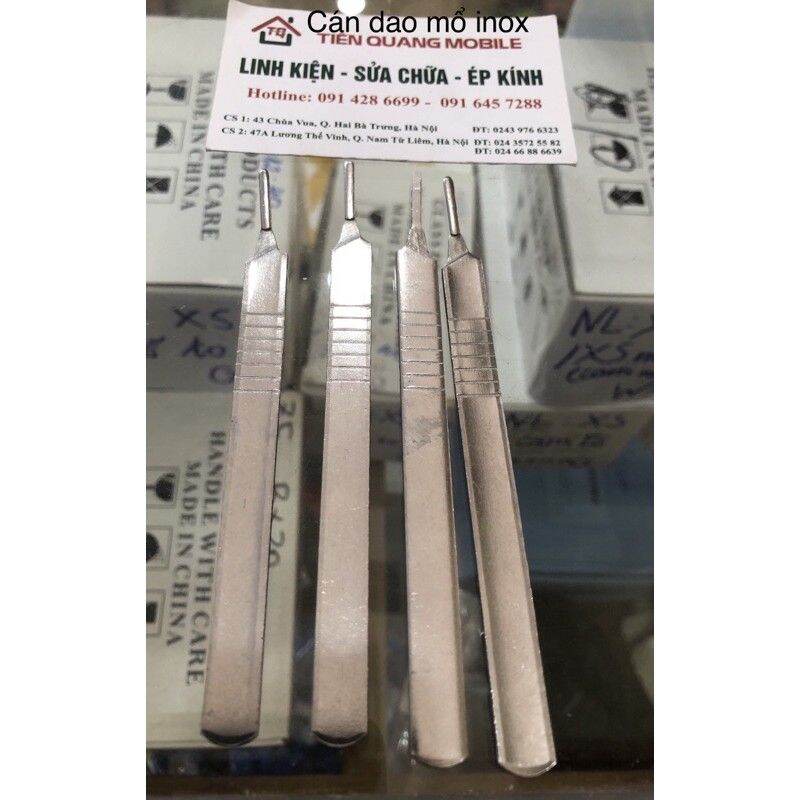 Túi dao mổ 11, 23/ Cán dao mổ inox 11, 23