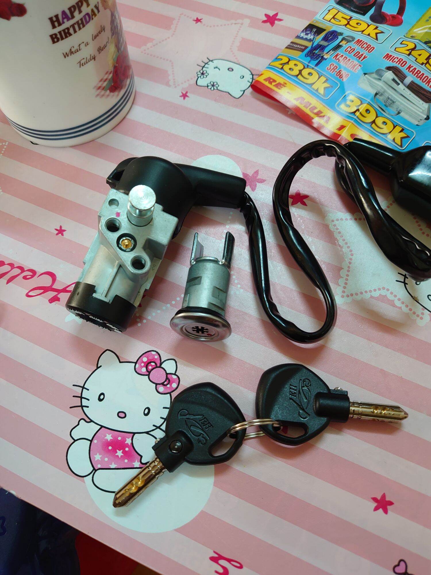 Ổ khóa 8 cạnh chống trộm cho dream