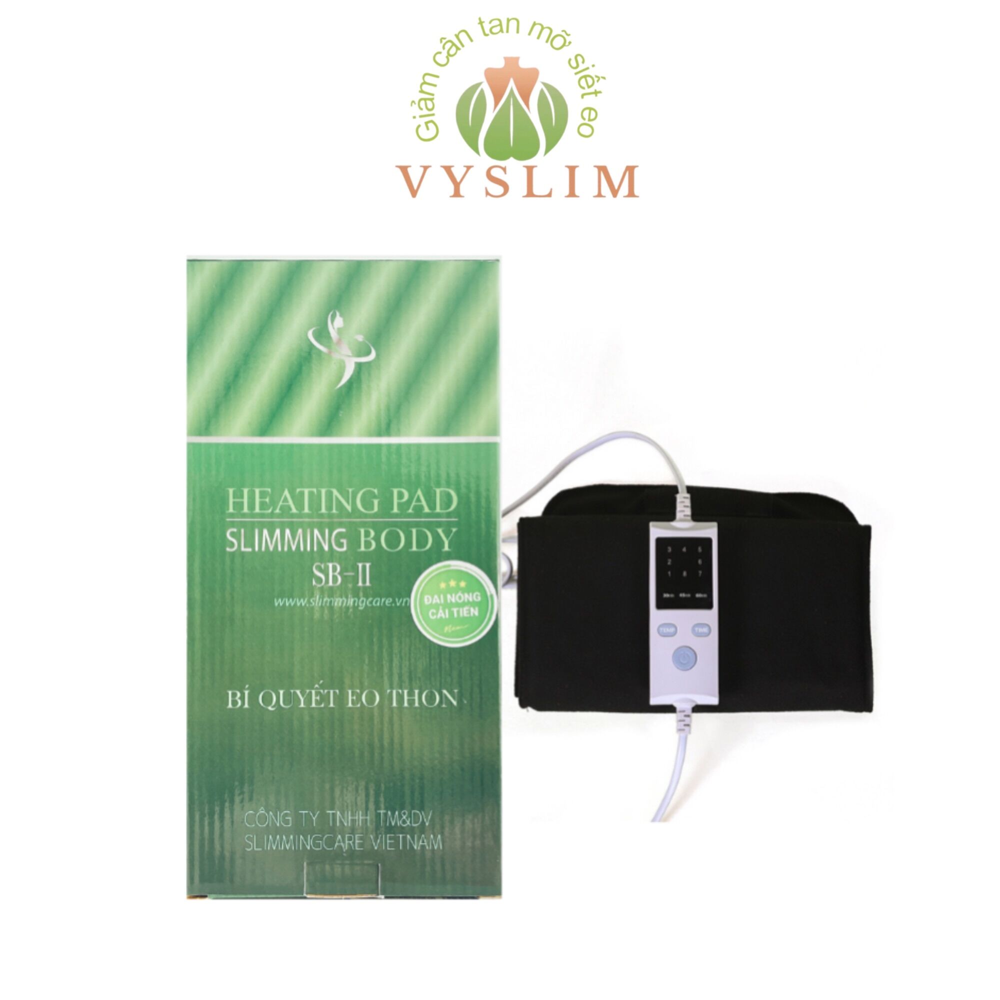 Đai điện ủ nóng Slimming body sb2 cải tiến 2 mảnh