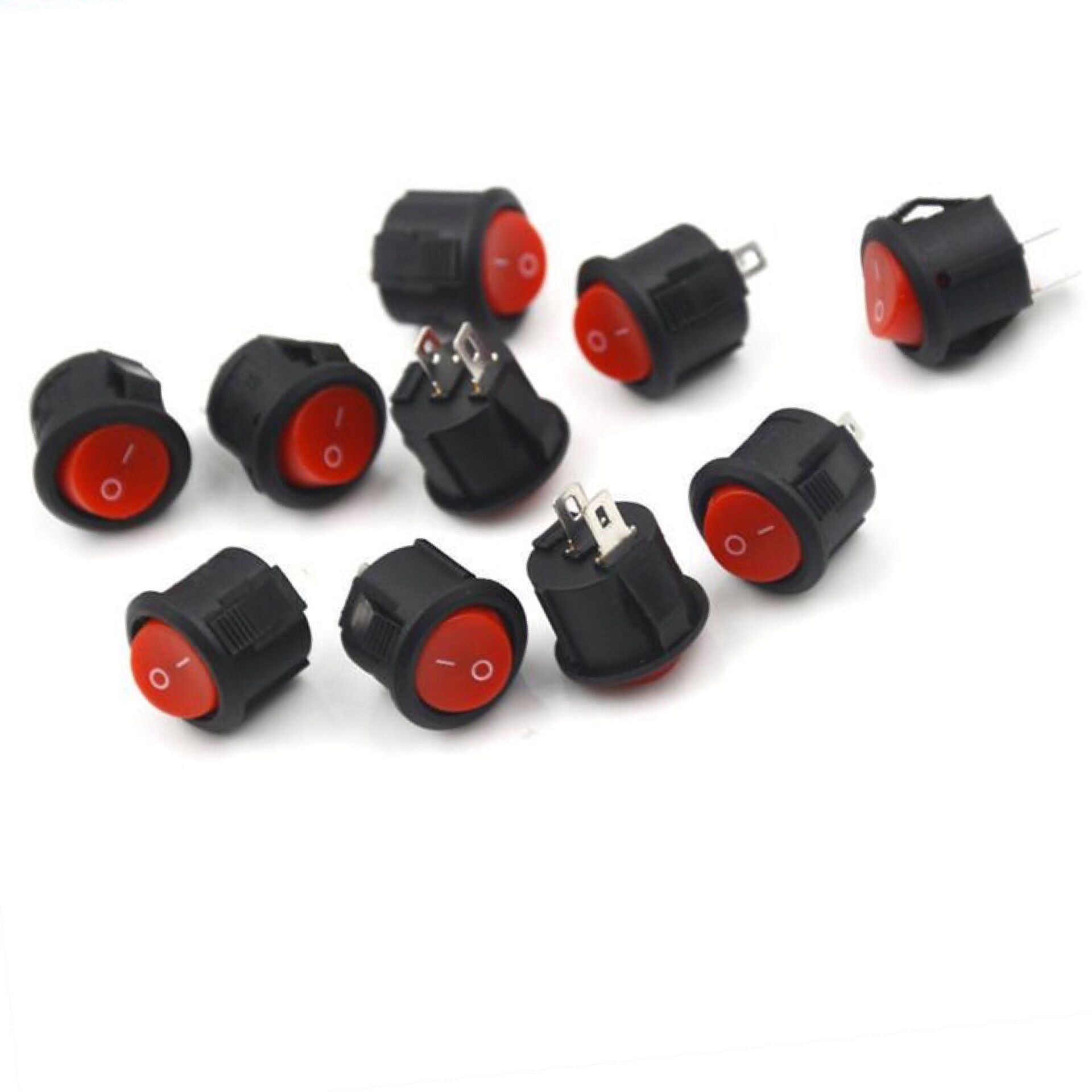 Công tắc tròn 2 chốt on-off 16mm 3a / 250v