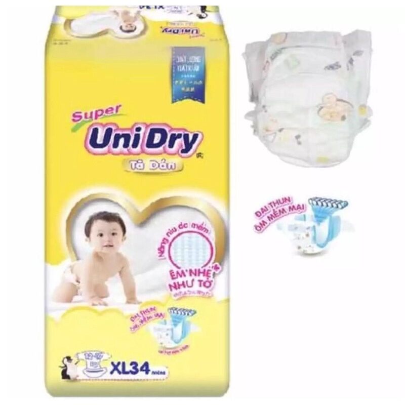 Tã dán unidry m46/ l38/ xl34