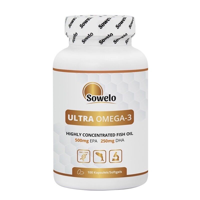 Viên dầu cá Sowelo, Ultra Omega 3- 100 viên
