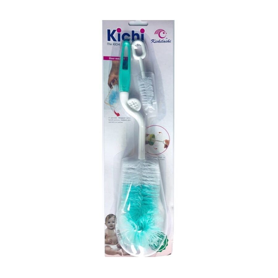 CỌ RỬA BÌNH SỮA VÀ NÚM TI KICHI 2 LOẠI MÚT VÀ CƯỚC