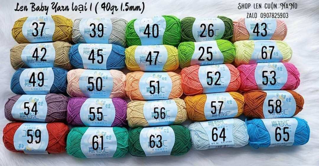 Len BaBy Yarn Loại 1