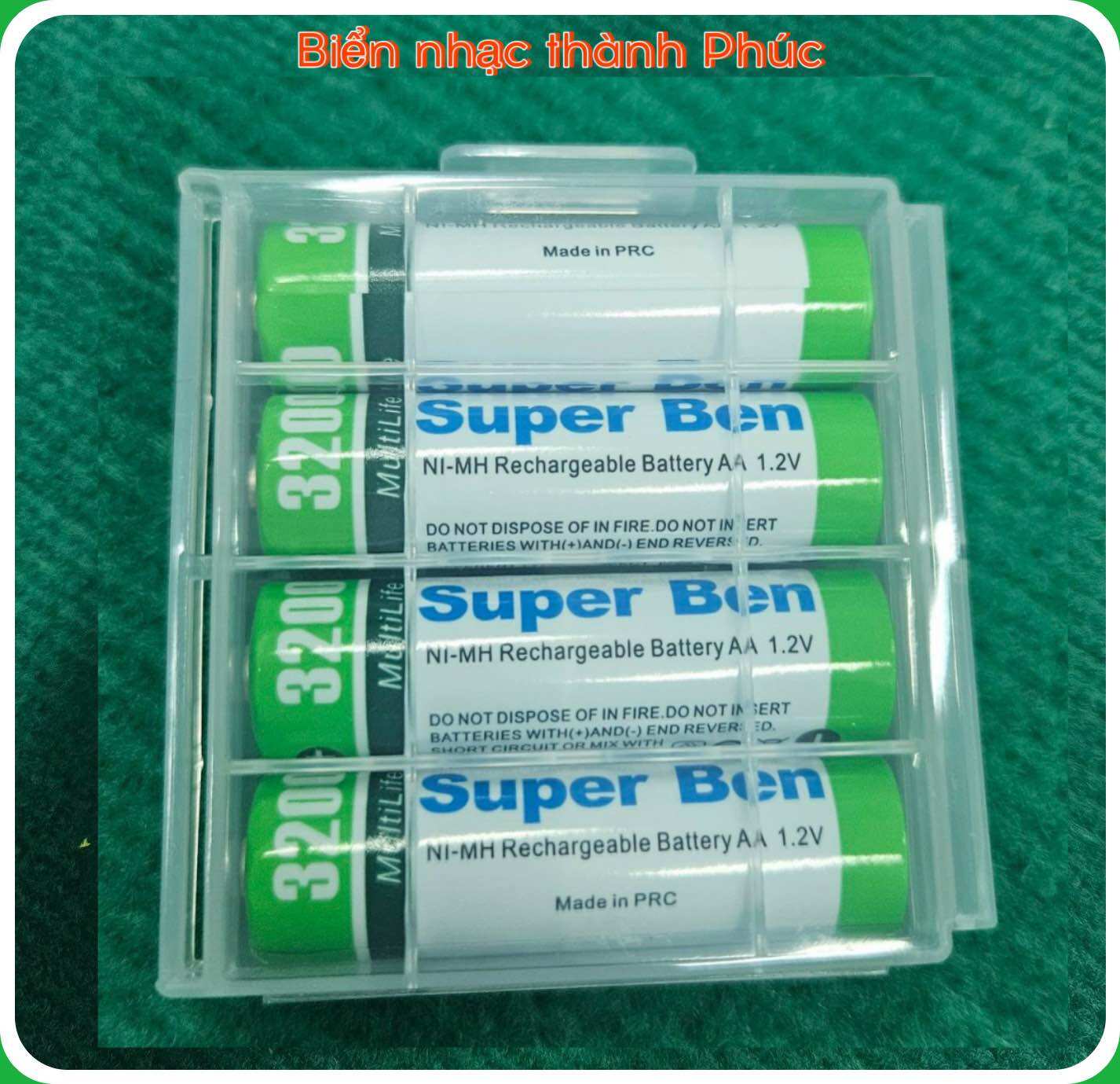 Pin sạc AA Dbacoustic 3300, pin super ben 3200