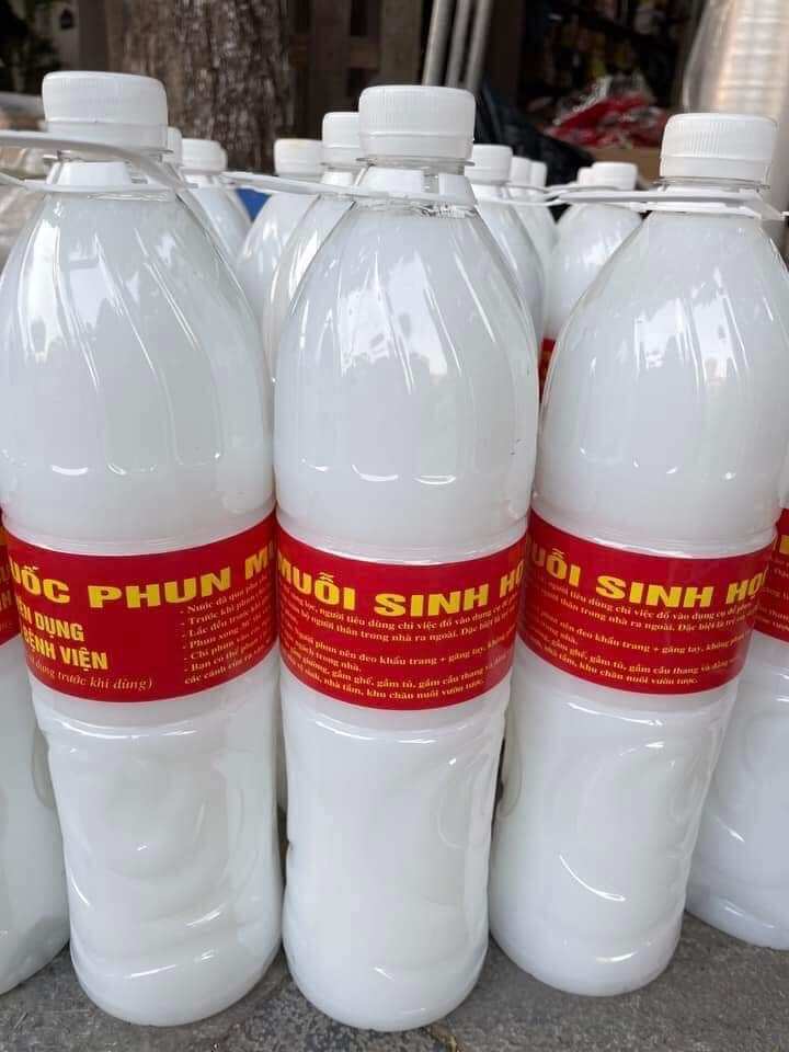 Chai 1.5l thuốc phun muỗi sinh học