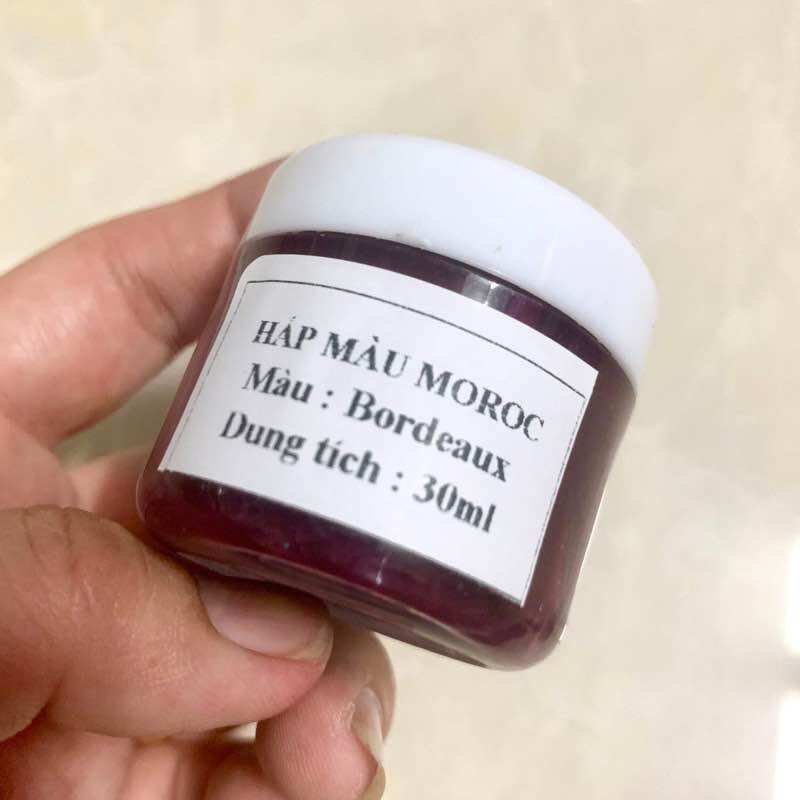 Mặt Nạ Dưỡng Tóc Bổ Sung Hạt Màu (đỏ rượu vang) Moroccanoil Color Depositing Bordeaux Mask 200ml