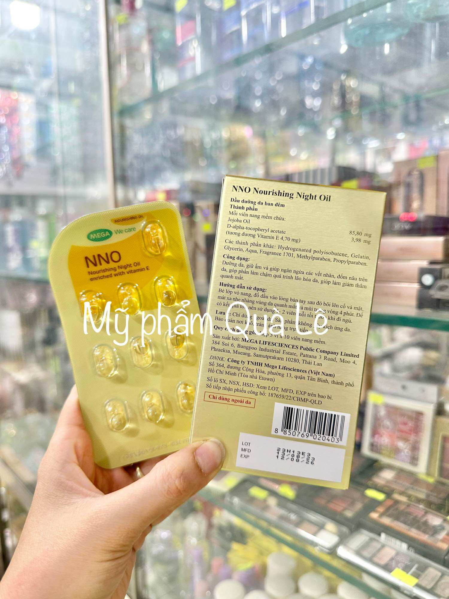 Viên vitamin e dưỡng da NNO (lẻ 1v)