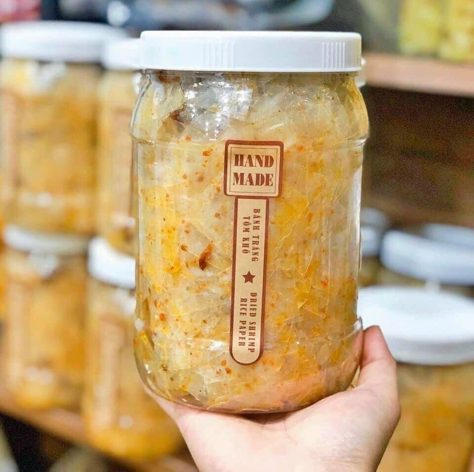 Bánh Tráng Tôm Cháy Tỏi Bự Chà Bá