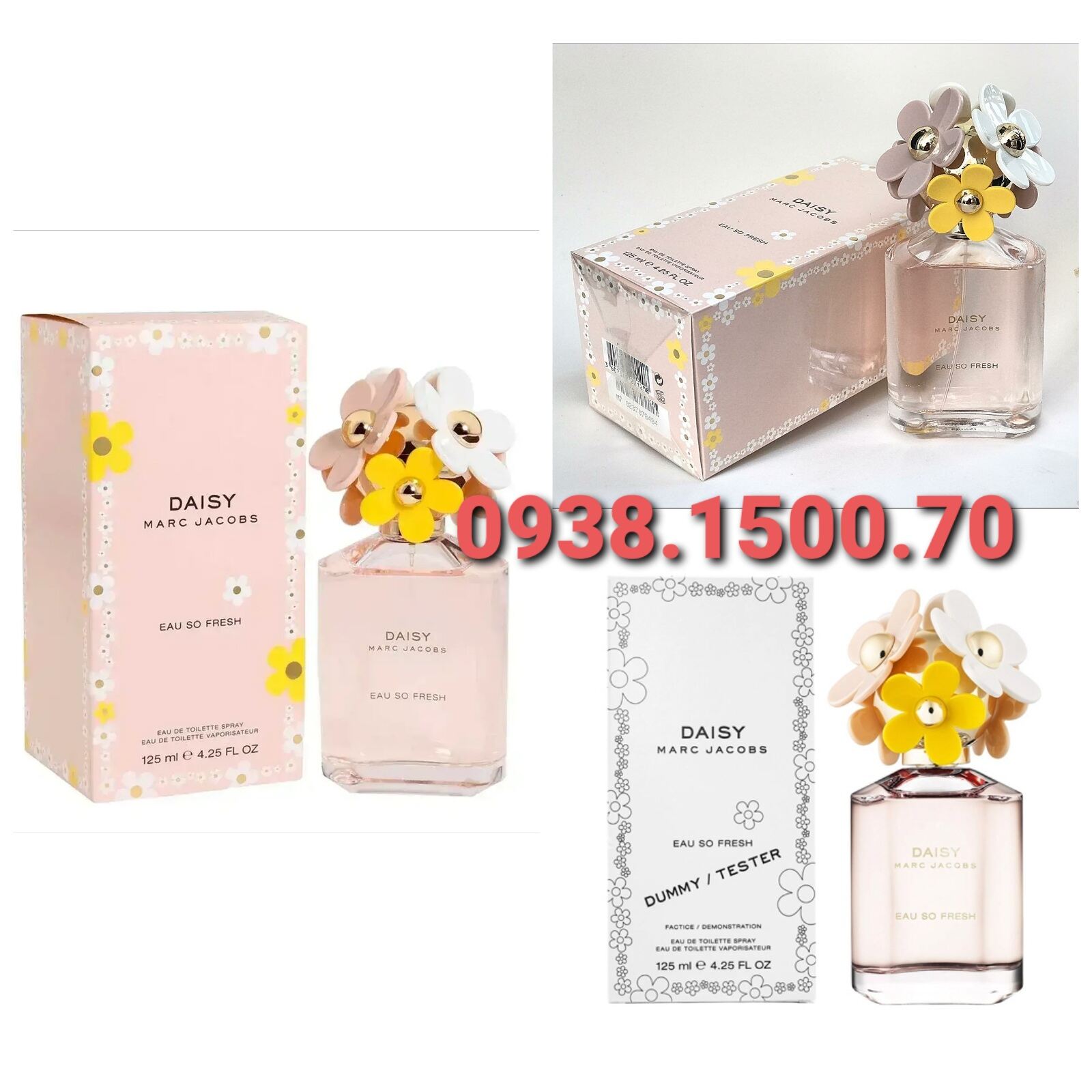 NƯỚC HOA NỮ Marc Jacobs Daisy Eau So Fresh EDT 125ml
