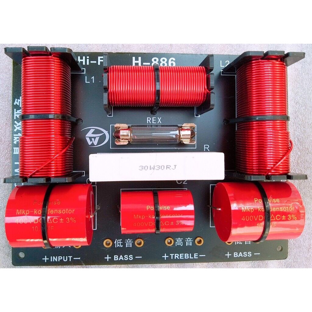 Phân tần full đôi h886 công suất lớn - giá 2 mạch