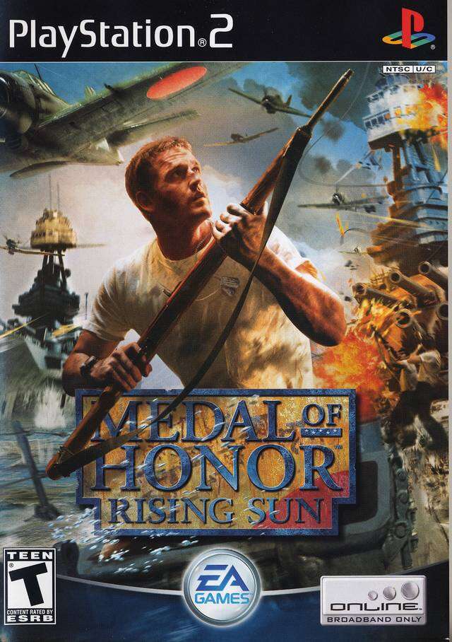 đĩa game ps2 medal of honor rising sun