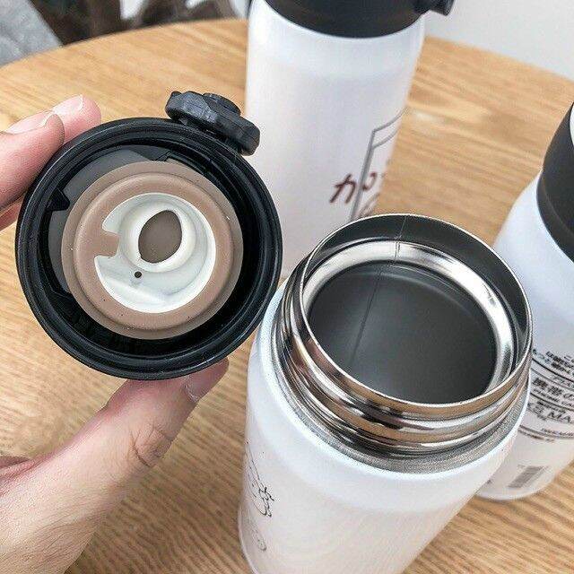 Bình đựng nước giữ nhiệt bò sữa 500ml
