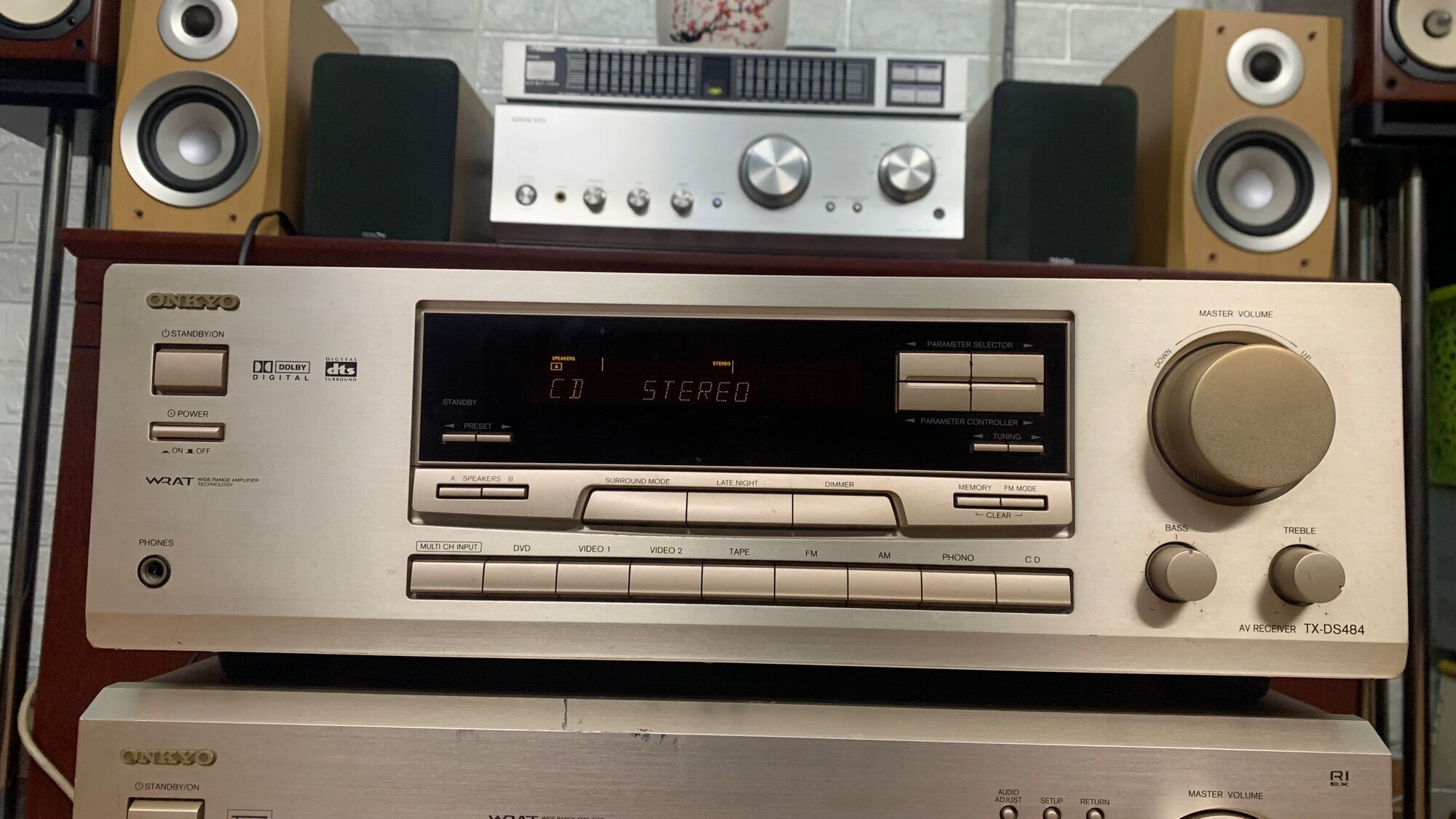 Amply onkyo tx-ds484