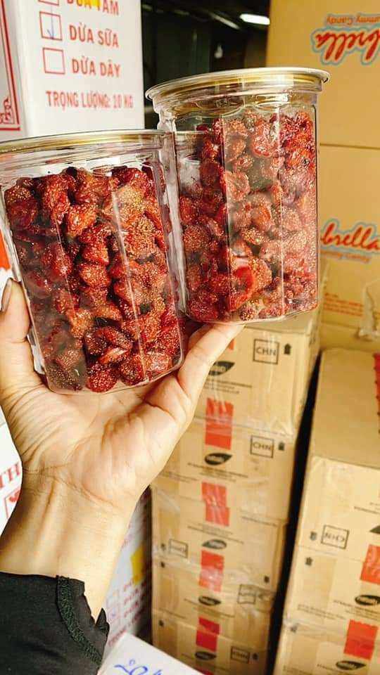 100gr dâu tây sấy dẻo