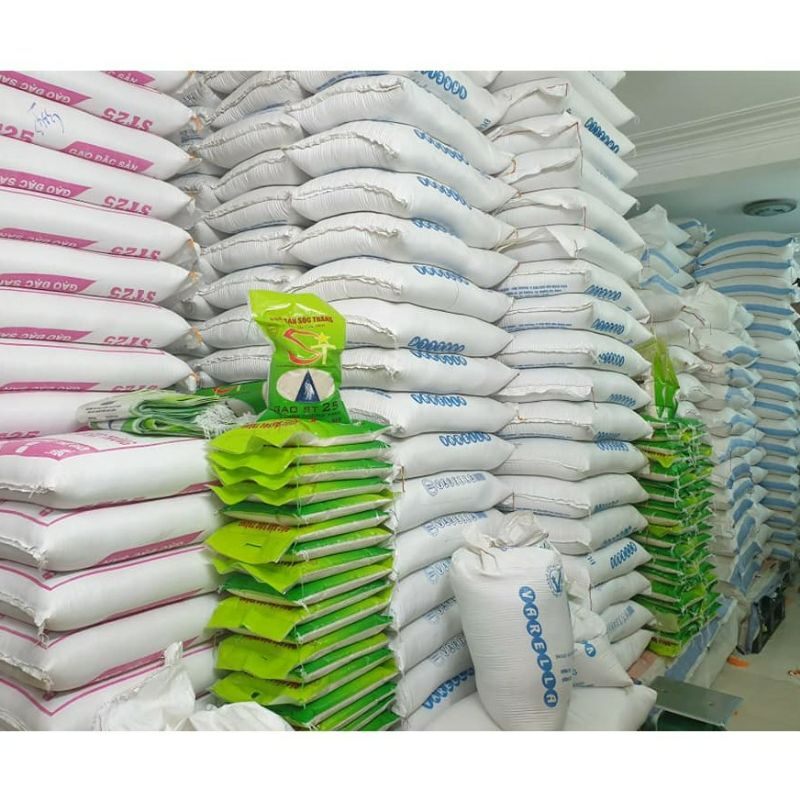 Gạo ST25 dẻo mềm thơm cơm, Bao 5kg