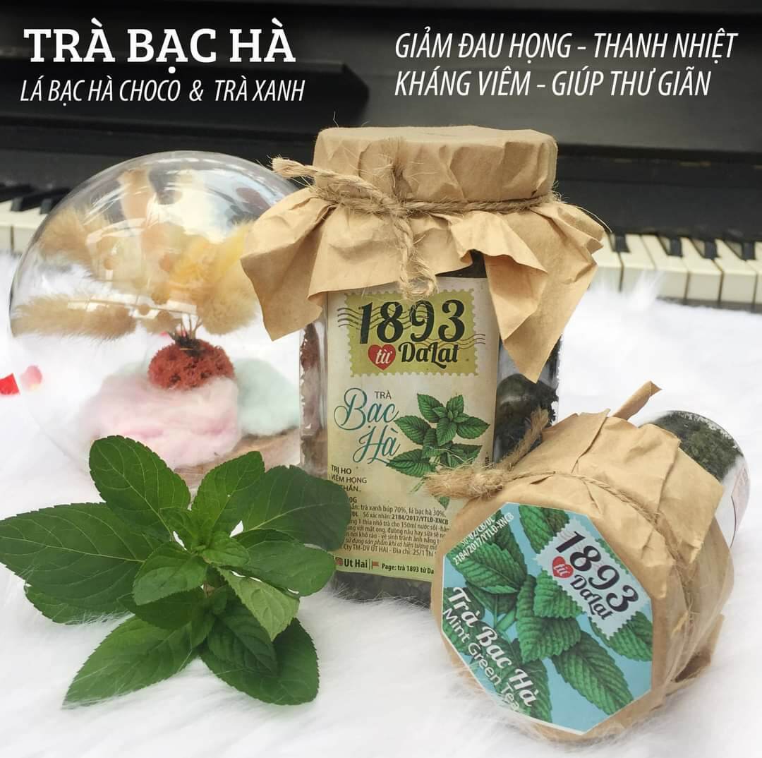 Trà xanh bạc hà