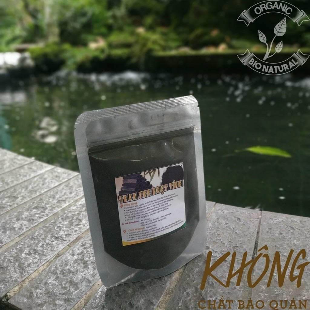 Bột đắp mặt nạ Than Tre Hoạt Tính HANDMADE