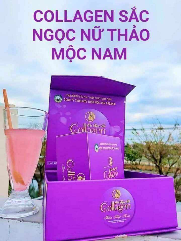 SẮC NGỌC NỮ COLLAGEN Hộp 20 gói