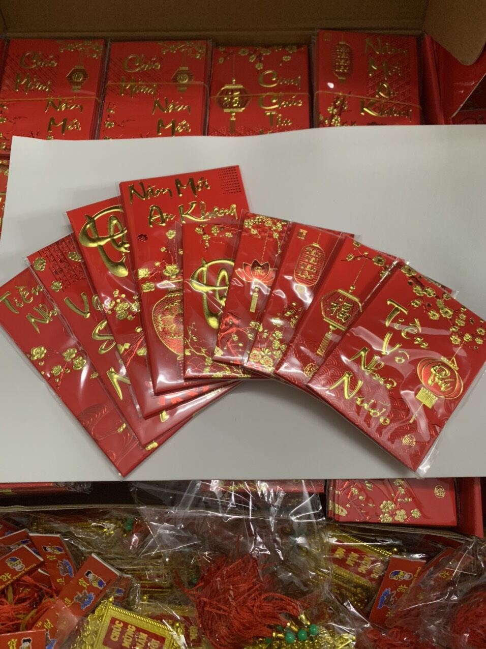 Bao Lì Xì Siêu Đẹp 1 Bịch 6 cái Lớn