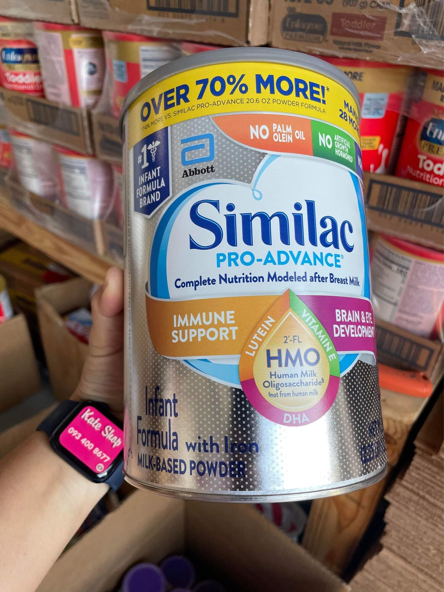Date 2023 sữa similac pro advance 1.02kg của mỹ