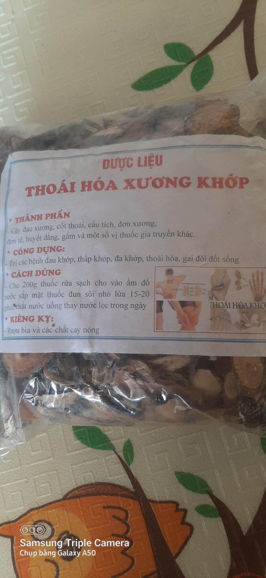 Gói thái hóa xương khớp