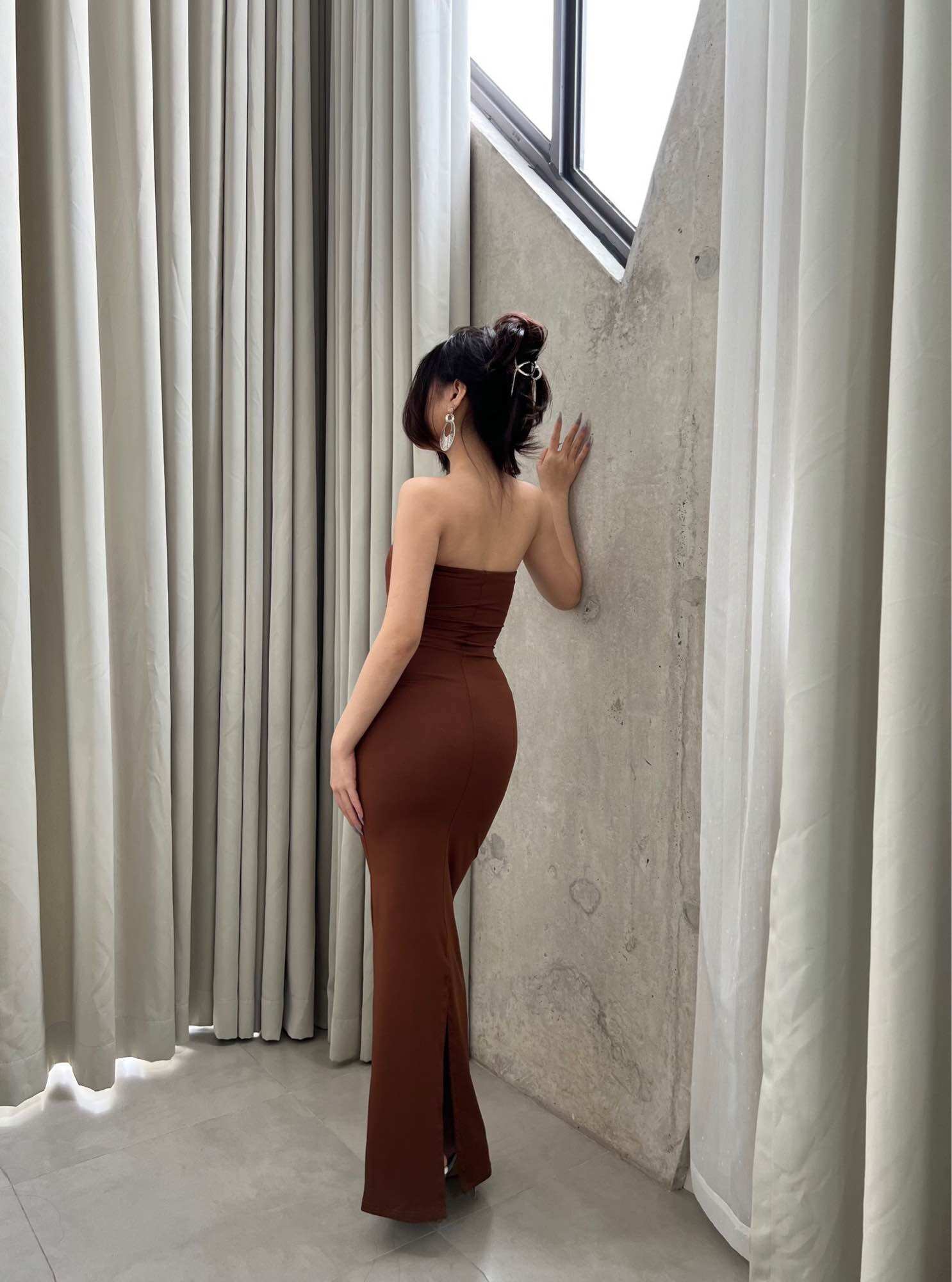 Đầm ôm body đi tiệc sang trọng  ( SUMMY dài  )