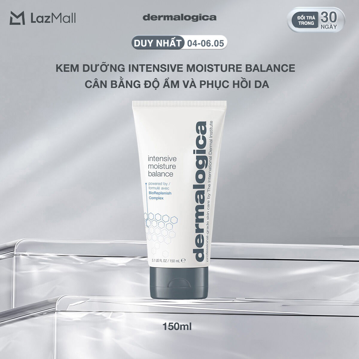 Kem dưỡng giúp cân bằng độ ẩm và phục hồi da Dermalogica Intensive Moisture Balance 150ml